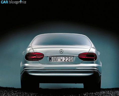 Mercedes-Benz Concept Sedan blueprint
